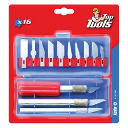 COLTELLI TAGLIABALSA set 3 pezzi - 16 lame (PZ 1)