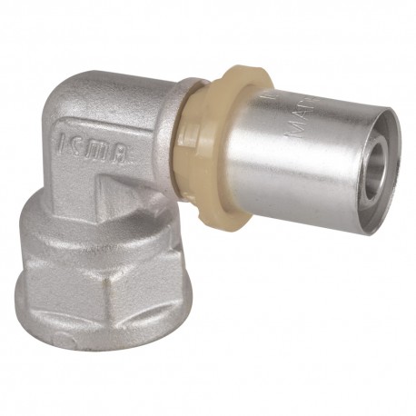 RACCORDO A PRESSARE CURVO 'ART. 405' 26 x 3/4 - femmina (PZ 10)