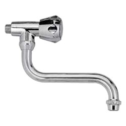 RUBINETTO PER LAVELLO A SNODO att. 1/2' - bocca cm 20 (PZ 1)