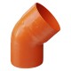CURVA 45Â° IN PVC 45Â° Ã˜ 40 (PZ 1)