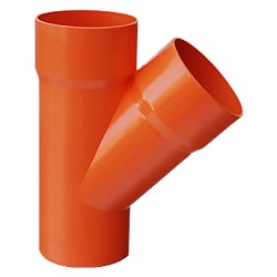 DERIVAZIONE 45Â° IN PVC 45Â° Ã˜ 160 (PZ 1)