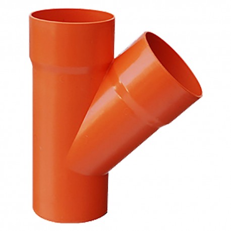 DERIVAZIONE 45Â° IN PVC 45Â° Ã˜ 160 (PZ 1)