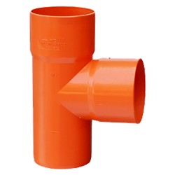 DERIVAZIONE 87Â° IN PVC 87Â° Ã˜ 100 (PZ 1)