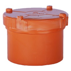 TAPPO A VITE IN PVC Ã˜ 63 (PZ 1)
