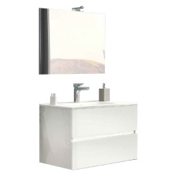 MOBILE BAGNO 'EASY' base 81 x 47 x h.53 - bianco lucido (PZ 1)