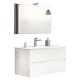 MOBILE BAGNO 'EASY' base 101 x 47 x h.53 - bianco lucido (PZ 1)