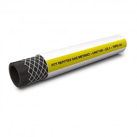 TUBO 'REFITTEX' PER GAS METANO Ã¸ mm 13 x 20 - rotolo 50 mt (RT 1)