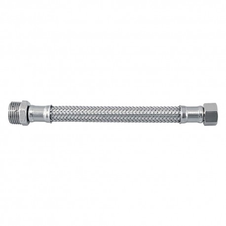 FLESSIBILE IN ACCIAIO INOX cm 50 M 1/2 x 3/8 F (PZ 1)