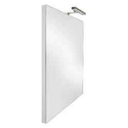 SPECCHIERA DA BAGNO CON LED 'LUXERA ESSENZA cm 50 x h. 70 vert. - led cm 18 - W 3,5 (PZ 1)