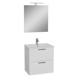 MOBILE BAGNO 'MIA' base cm. 57,5 x 37,8 x 59,6 - bianco lucido (PZ 1)
