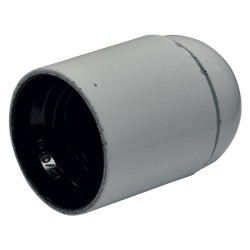 PORTALAMPADA LISCIO E 27 - colore bianco (PZ 50)