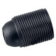 PORTALAMPADA FILETTATO E 27 - colore nero (PZ 50)