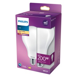 LAMPADA A LED 'GOCCIA' CALDA 2700K 23 W200W E27 - 3452 lm (PZ 4)
