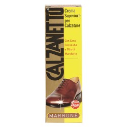 CREMA LUCIDA SCARPE 'SUPERIORE' colore marrone (PZ 6)