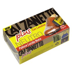 SPUGNA LUCIDA SCARPE 'PLUS' colore neutro (PZ 12)