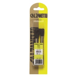 LACCI TONDI cm.50 neri - blister 2 paia (BL 1)