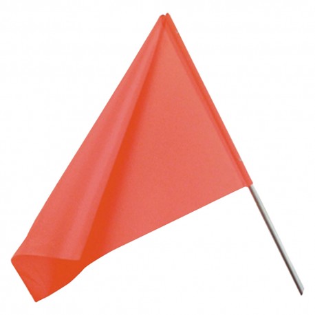 BANDIERA DI SEGNALAZIONE cm 50x35 - colore rosso (PZ 1)