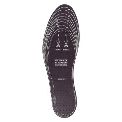 SOLETTA PER SCARPE 'CARBONE' Taglia 35-46 (BL 1)