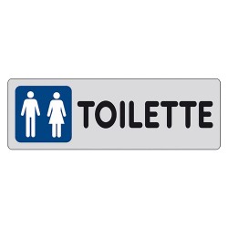 ETICHETTA SEGNALETICA TOILETTE UOMINI/DONNE (PZ 1)