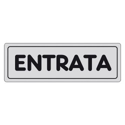 ETICHETTA SEGNALETICA ENTRATA (PZ 1)