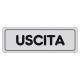 ETICHETTA SEGNALETICA USCITA (PZ 1)