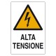 CARTELLO 'ALTA TENSIONE' cm 20 x 30 (PZ 1)