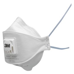 MASCHERA RESPIRATORIA SERIE 9300 AURA CON VALVOLA 9322+ FF P2 (PZ 10)