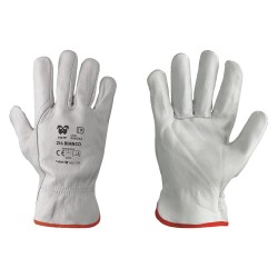 GUANTI PELLE FIORE BOVINO ART.214 Tg. 7 (S) (CP 12)