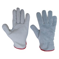 GUANTI PALMO PELLE DORSO CROSTA Tg.10 (CP 12)