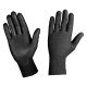 GUANTI NYLON/POLIURETANO Tg. M - colore nero (CP 12)