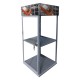 VETRINA PER ESPOSITORE LIVELLE cm. 30 x 30 x h. 70 (PZ 1)