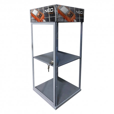VETRINA PER ESPOSITORE LIVELLE cm. 30 x 30 x h. 70 (PZ 1)