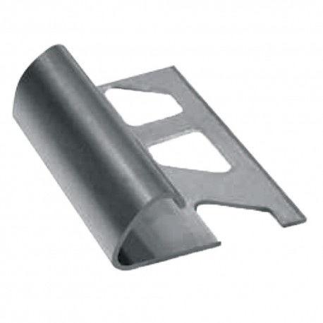 PROFILO JOLLY PER PIASTRELLE BORDI ARROTONDATI mm 8 cm 250 opaco (PZ 14)