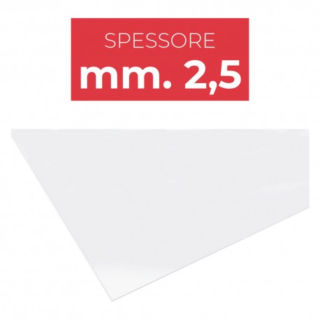 VETRO SINTETICO PRETAGLIATO cm 100x100 - spessore mm. 2,5 (PZ 5)