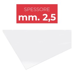 VETRO SINTETICO PRETAGLIATO cm 100x200 - spessore mm. 2,5 (PZ 5)