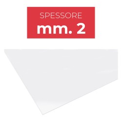 VETRO SINTETICO PRETAGLIATO cm 50x150 - spessore mm. 2 (PZ 10)