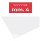 VETRO SINTETICO PRETAGLIATO cm 50x125 - spessore mm. 4 (PZ 5)