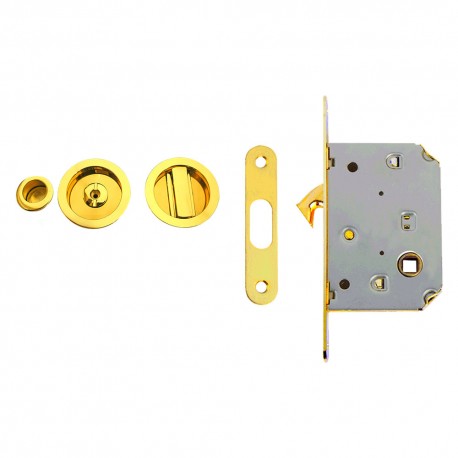 KIT PER PORTE SCORREVOLI finitura oro lucido (CF 1)