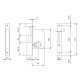 SERRATURA DA INFILARE ART. 605 E 35 (PZ 2)