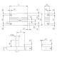 SERRATURA PORTONCINO DA APPLICARE ART. 432 2 mandate Sx - E 50 (PZ 2)