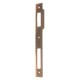 CONTROPIASTRA PER SERRATURA 'PATENT' B.Q. bronzato - interasse 90 mm (PZ 1)