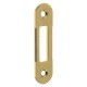 CONTROPIASTRA PER SERRATURA 'PATENT CENTRO/T 60' B.T. ottonata - interasse 90 mm (PZ 1)