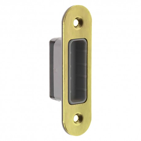 CONTROPIASTRA PER SERRATURA MAGNETICA 'B-FORTY N65 B.T. cromo opaco - inter.90 mm (PZ 1)