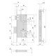 SERRATURA DA INFILARE PER LEGNO ART. 5C631 E 50 (PZ 1)