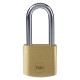 LUCCHETTO RETTANGOLARE ARCO LUNGO mm 40 (PZ 1)