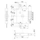 SERRATURA A DOPPIA MAPPA DA APPLICARE ART. 711 Sx E 70 (PZ 1)
