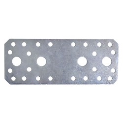 GIUNZIONE PESANTE DIRITTA mm 55 x 140 - sp.2,0 (PZ 50)