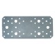 GIUNZIONE PESANTE DIRITTA mm 90 x 200 - sp.2,5 - cert.CE (PZ 20)