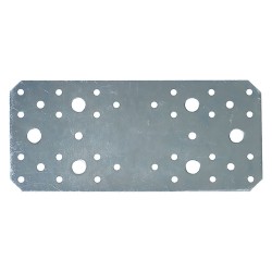 GIUNZIONE PESANTE DIRITTA mm 90 x 200 - sp.2,5 - cert.CE (PZ 20)