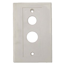 PLACCA PER ARGANO A FUNE colore bianco (PZ 5)